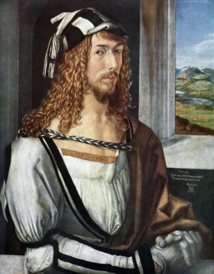 Man with long hair